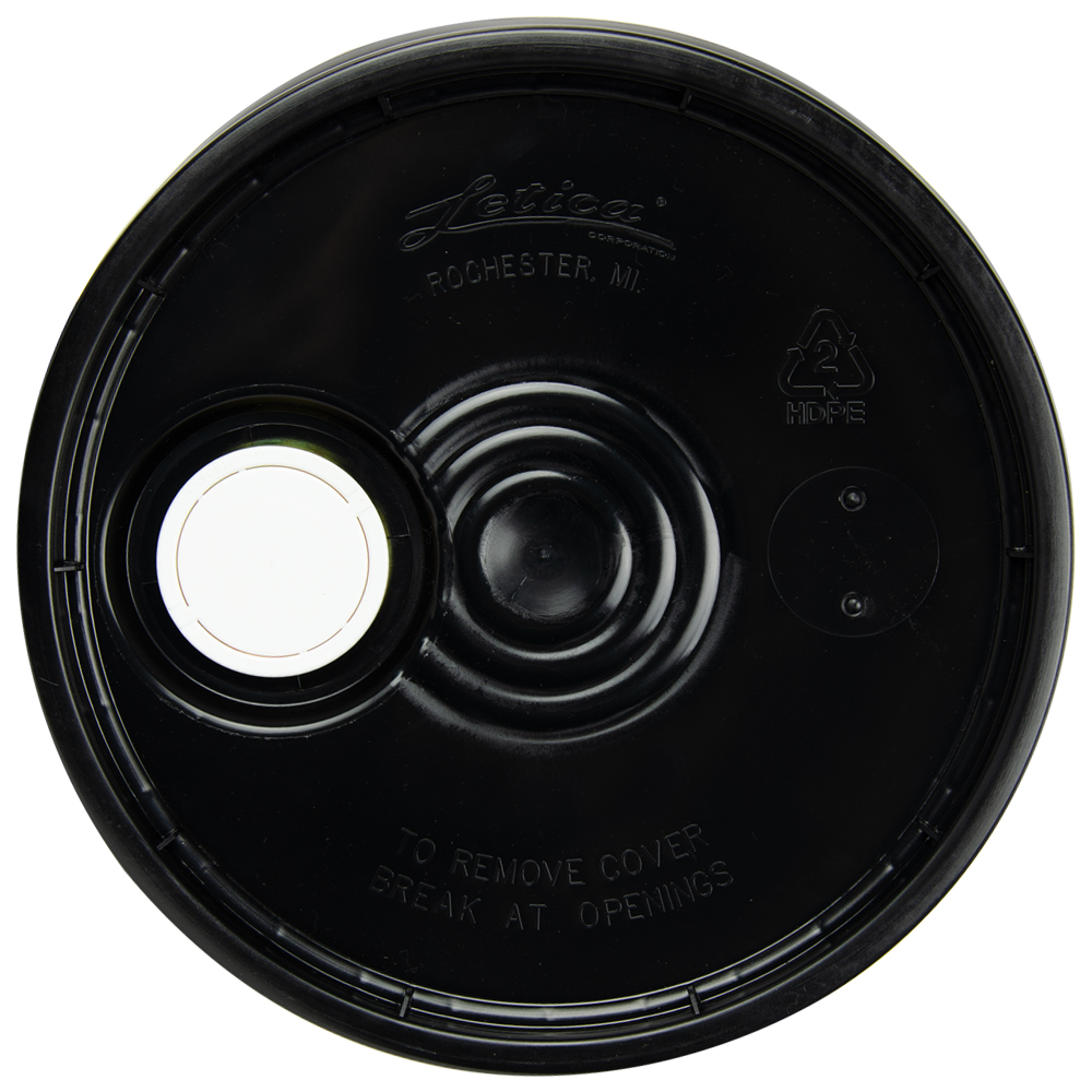 Black Lid with Spout U.S. Plastic Corp.