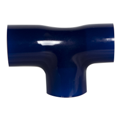 PVC Blue Flexible Tee