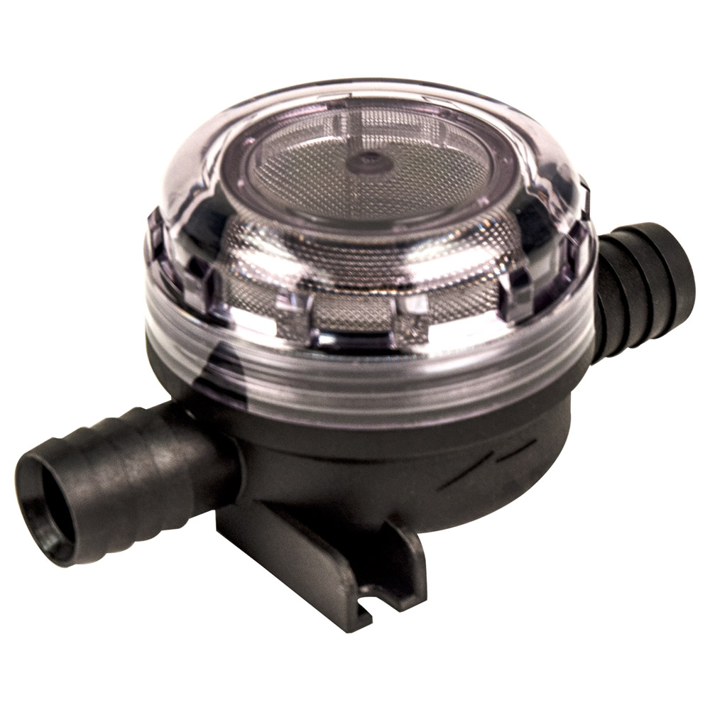 3/4" ID Hose Pump Inlet Strainer with 40 mesh (Fine) SS Filter Screen