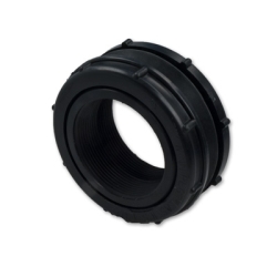 Black High Density Polyethylene Tank Fittings