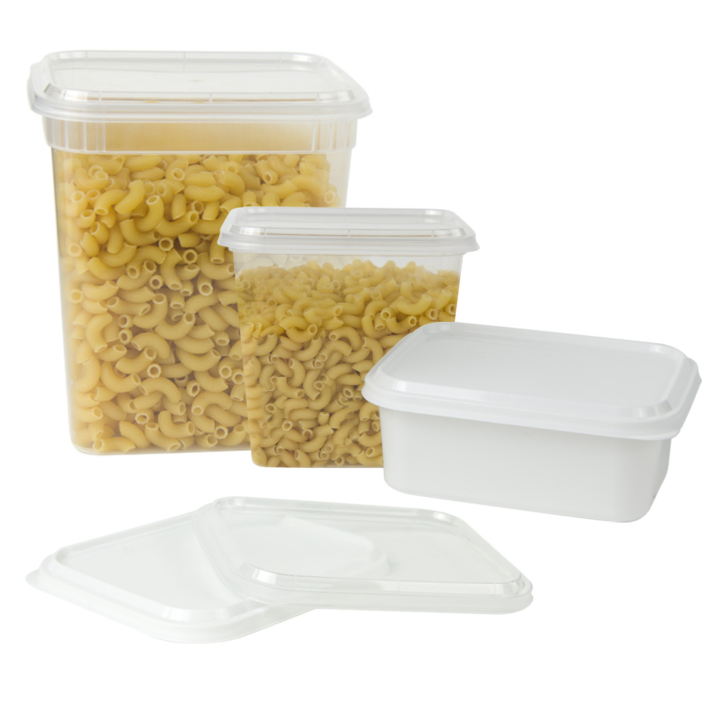 Containers with Handles & Lids U.S. Plastic Corp.