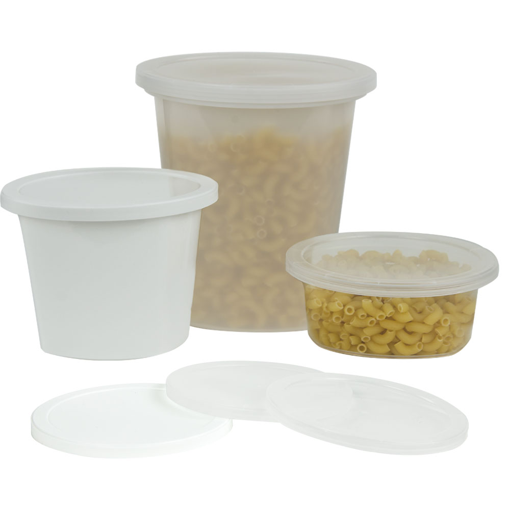Containers with Handles & Lids U.S. Plastic Corp.