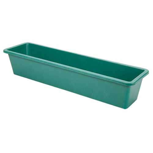 White High Density Polyethylene Print Trays U.S. Plastic Corp.