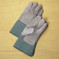 Gauntlet Cuff Leather Work Gloves