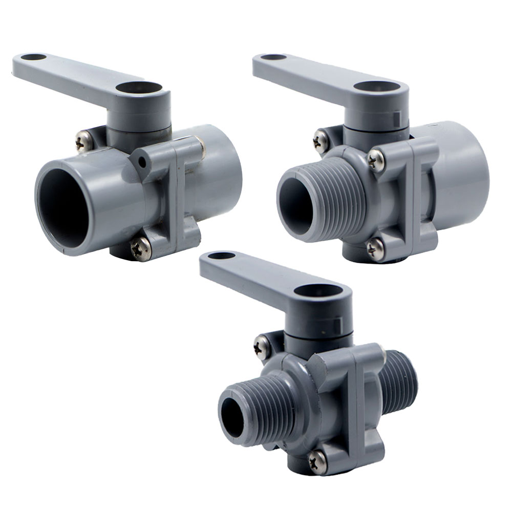 SMC 250 Series PVC TwoWay Ball Valves U.S. Plastic Corp.