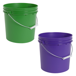 Economy 1 Gallon Buckets & Lids