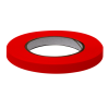 1/2" x 60 Yards Red Labeling Tape - Case of 6