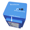 ProChem® Deluxe Blue PailVault™ with Plain Lid with Tubing Seal Fittings & Document Protector