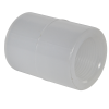 1" Chemtrol® Chem-Pure® Natural Polypropylene Schedule 80 Threaded Coupling