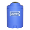 Gemini® 15 Gallon Blue Dual Containment Tank - 19.5" Dia. x 28.75" Hgt.