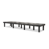 96" L x 24" W x 12" Hgt. Solid Top Dunnage-Rack™ - 2250 lb. Capacity