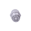 1/2" MNPT NSF-listed HFC 12 Series Polypropylene Coupling Insert - Shutoff (Body Sold Separately)