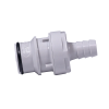 3/4" In-Line Hose Barb NSF-listed HFC 12 Series Polypropylene Coupling Insert - Shutoff (Body Sold Separately)