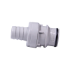 1/2" In-Line Hose Barb NSF-listed HFC 12 Series Polypropylene Coupling Insert - Straight Thru (Body Sold Separately)