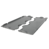 Two-piece Gray Hinged Lid for 24" L x 16" W Schaefer Lightweight Straight Walled Containers