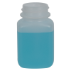 2 oz. Natural HDPE Wide Mouth Oblong Bottle with 33/400 Neck (Cap Sold Separately)