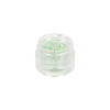 1/8 oz. Clear Polystyrene Straight-Sided Thick Wall Round Jar with 33/400 Neck (Cap Sold Separately)