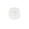 1/2 oz. Natural Polypropylene Straight-Sided Thick Wall Round Jar with 43/400 Neck (Cap Sold Separately)
