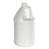 1 Gallon White HDPE Round Jug with 38/400 Neck (Cap Sold Separately)