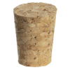 Size 6 Solid Cork Stopper