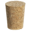 Size 8 Solid Cork Stopper