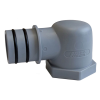 1-1/2"-12 UNF Female x 1-1/2" Male Gray Qwik-Lok™ Elbow Fitting