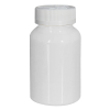 250cc White PET Packer Bottle with 45/400 White Ribbed CRC Cap with F217 Liner