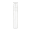 50mL White Airless Dispenser with 20mm Cap & Clear Hood