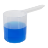 77cc Natural Polypropylene Scoop with Long Handle
