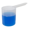80cc Natural Polypropylene Scoop with Long Handle