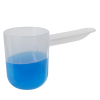 16.8cc Natural Polypropylene Round Bottom Scoop