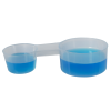 14.8cc (1 Tbsp.) & 5cc (1 Tsp.) Natural Polypropylene Double-Ended Scoop