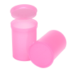 30 Dram/3.75 oz. Transparent Pink Philips RX® Pop-Top Vial with Hinged Lid