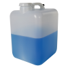 5 Gallon Natural HDPE Dense Pak with 70mm Cap with 3/4" NPT Knockout