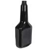 12 oz. Long Neck Black PET Cone Top Bottle with 22/400 Neck (Cap Sold Separately)