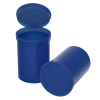 30 Dram/3.75 oz. Opaque Blueberry Philips RX® Pop-Top Vial with Hinged Lid