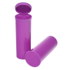 60 Dram/7.5 oz. Opaque Grape Philips RX® Pop-Top Vial with Hinged Lid