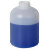 8 oz. Natural HDPE Celebrity Round Bottle with 28/400 Neck (Cap Sold Separately)