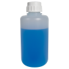 2 Liter Natural Polypropylene Heavy-Duty Economy Vacuum Bottle with 53B White Polypropylene Cap