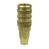 1/4" Replacement Brass 6-Ball Industrial Coupler for 1/4" ID FLEXCOIL® Air Hose