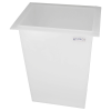 28 Gallon Polypropylene High Temperature Tamco® Tank - 18" L x 12" W x 30" Hgt.