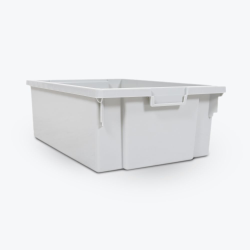 Large Gray Replacement Bin for Luxor Mobile Bin Storage Unit
