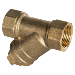 3/4" FNPT Forged Brass Y-Strainer with 50 Mesh Screen