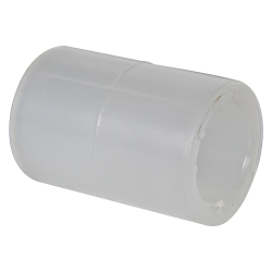 3/4" Chemtrol® Chem-Pure® Natural Polypropylene Schedule 80 Socket Coupling