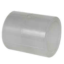 1-1/2" Chemtrol® Chem-Pure® Natural Polypropylene Schedule 80 Socket Coupling