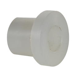 1" Spigot x 1/2" Socket Chemtrol® Chem-Pure® Natural Polypropylene Schedule 80 Socket Reducer Bushing