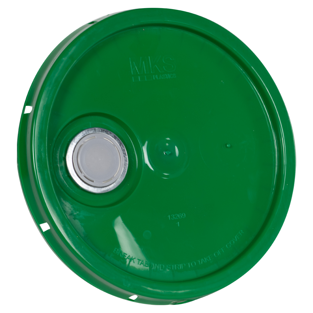 Green Pour Spout Bucket Lid U.S. Plastic Corp.