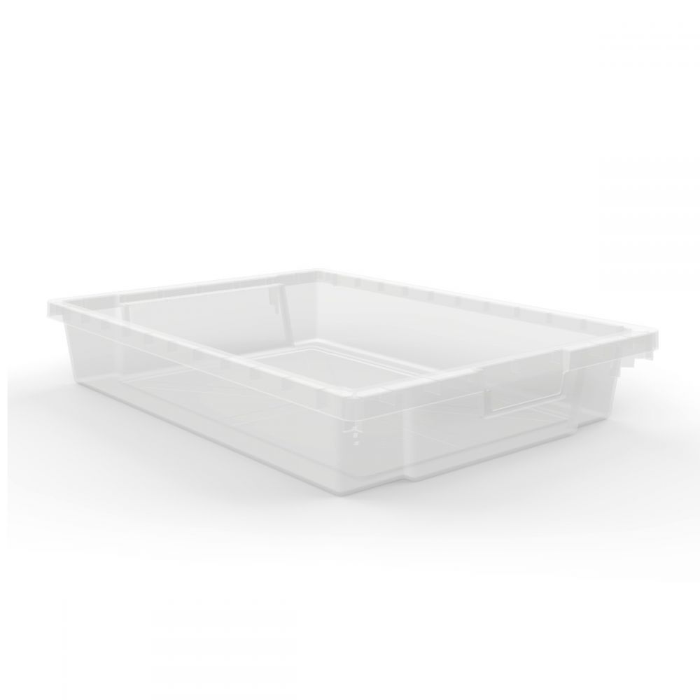 Small Clear Replacement Bin for Luxor Mobile Bin Storage Unit