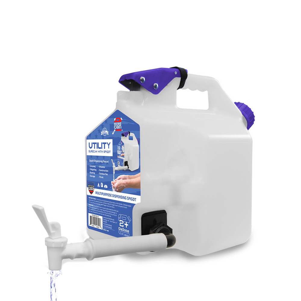 2.2 Gallon Natural Utility SureCan® with Spigot