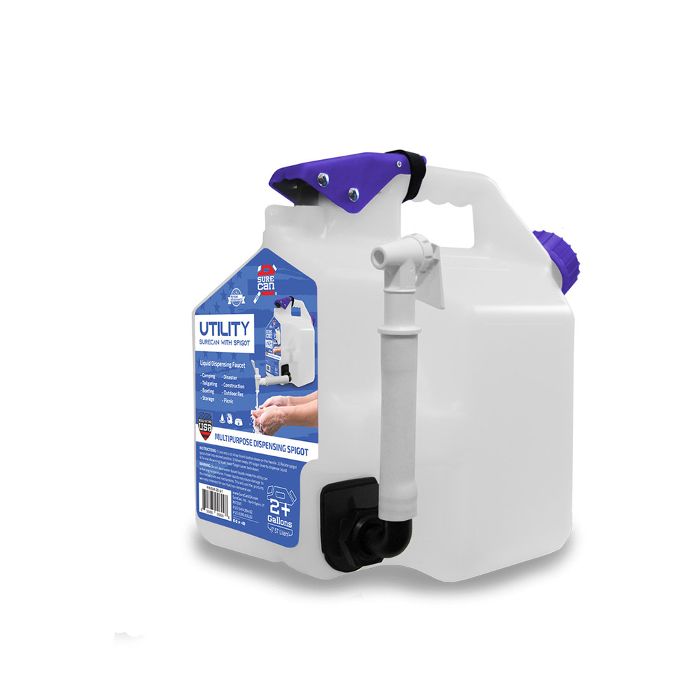 2.2 Gallon Natural Utility SureCan® with Spigot